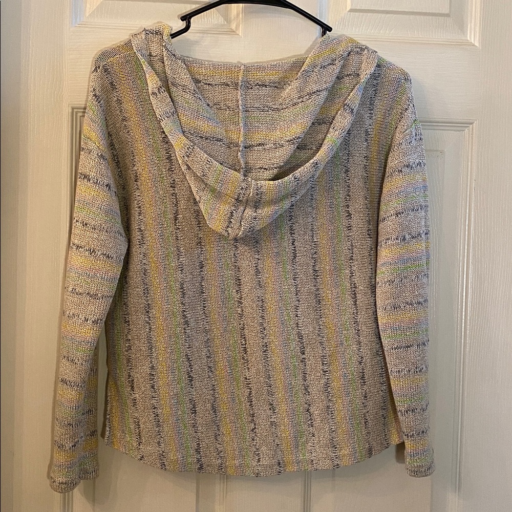 EARTHBOUND Multicolor Striped Women's Hoodie - Picture 8 of 10